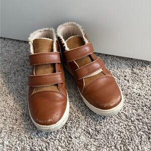 UGG Brown Kids Boots with Cream Lining